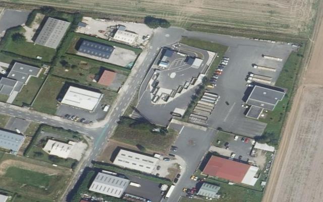Vue aérienne — Déchetterie d'Angerville