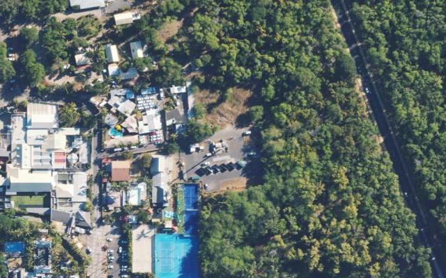 Vue aérienne — Déchetterie de l'Ermitage