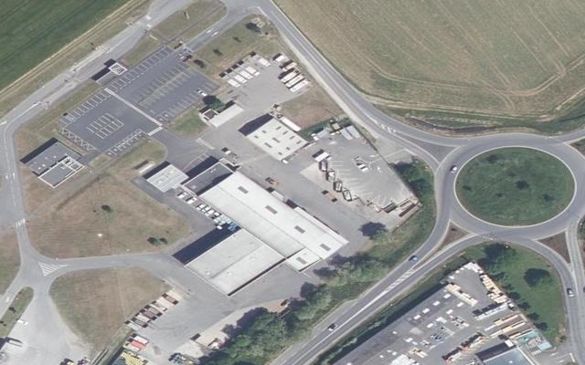 Vue aérienne — Déchetterie de Pithiviers