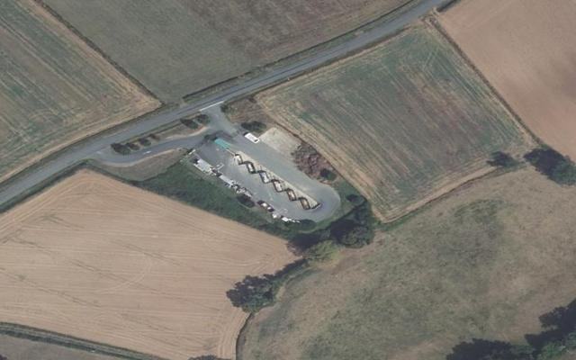 Vue aérienne — Déchetterie de Saint-Maur