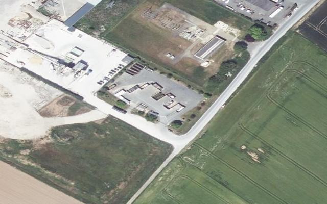 Vue aérienne — Déchetterie de Nogent-le-Roi