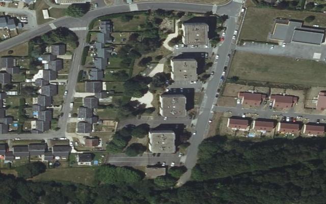 Vue aérienne — Déchetterie de Saint-Rémy-sur-Avre