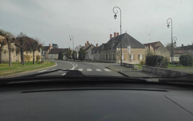 Vue depuis la rue — Déchetterie de Blet