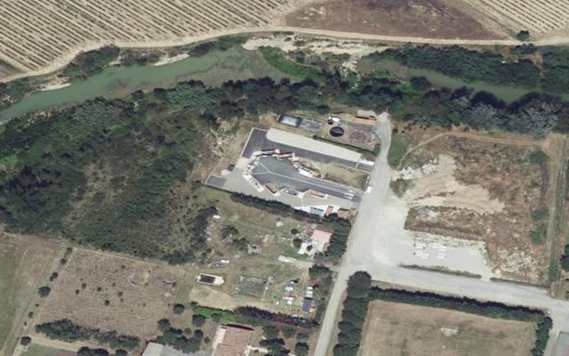 Vue aérienne — Déchetterie de Saint-Hilaire