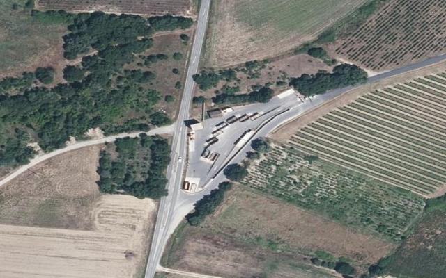 Vue aérienne — Déchetterie de Beaulieu