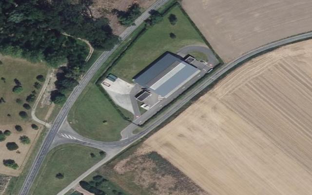 Vue aérienne — Déchetterie de Loeuilly