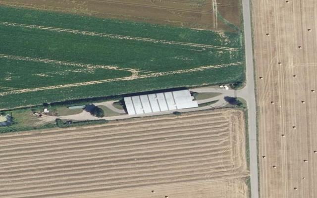 Vue aérienne — Déchetterie de Hallencourt