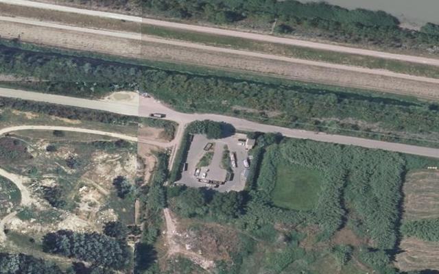 Vue aérienne — Déchetterie de Barbentane