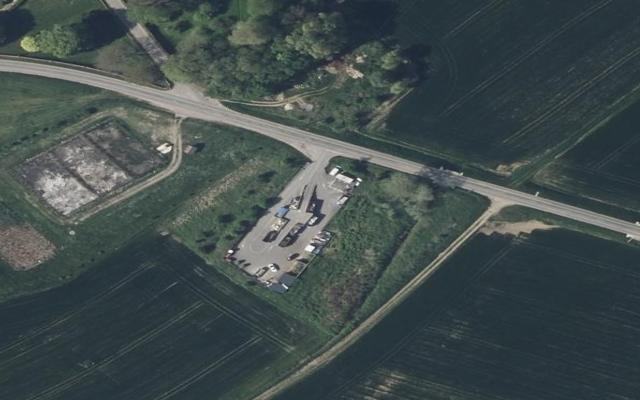 Vue aérienne — Déchetterie de Trélou-sur-Marne