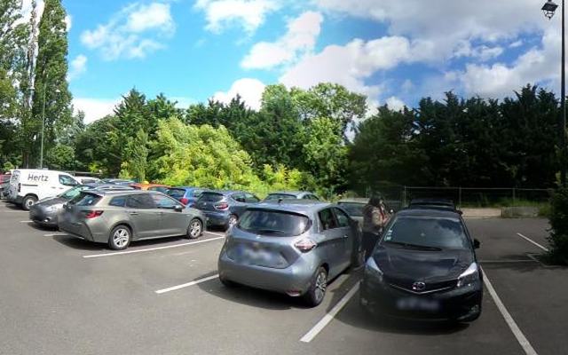 Vue depuis la rue — Déchetterie de Bièvres