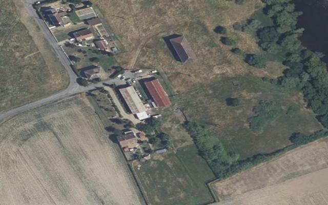 Vue aérienne — Déchetterie de Ports-sur-Vienne