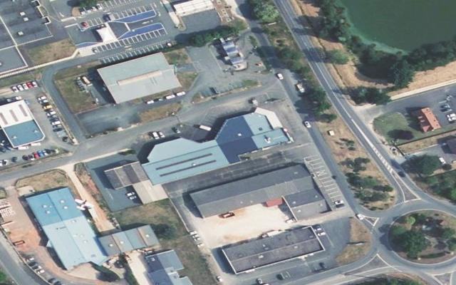 Vue aérienne — Déchetterie de Romorantin