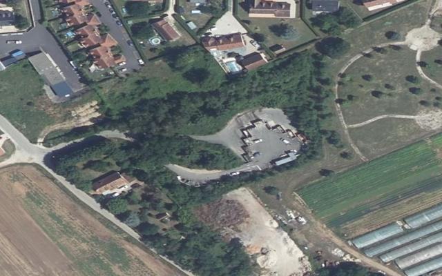 Vue aérienne — Déchetterie de Vineuil