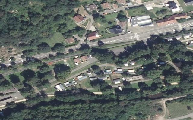 Vue aérienne — Déchetterie de Munster