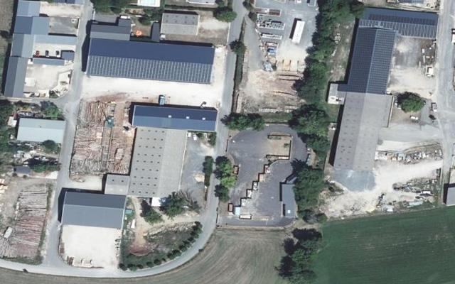 Vue aérienne — Déchetterie de Saint-Geniez-d'Olt