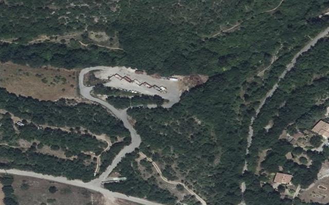Vue aérienne — Déchetterie de Reillanne