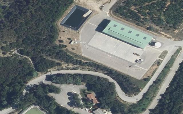 Vue aérienne — Déchetterie Intercommunale de Donzère