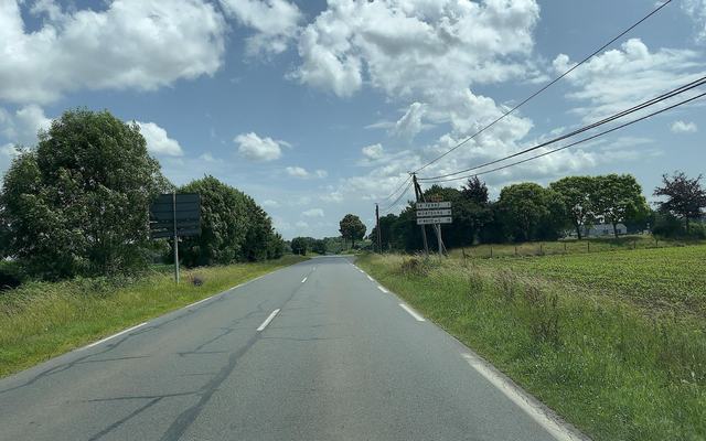 Vue depuis la rue — Déchetterie de Saint-James