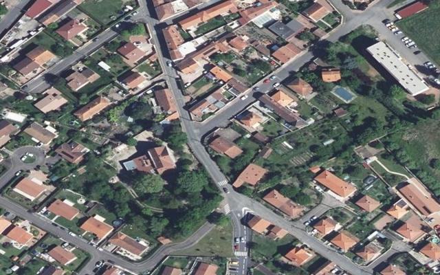Vue aérienne — Déchetterie Varennes Roanne