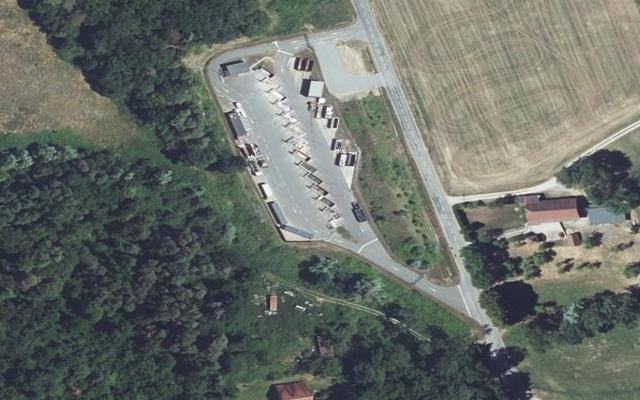 Vue aérienne — Déchetterie Reignier