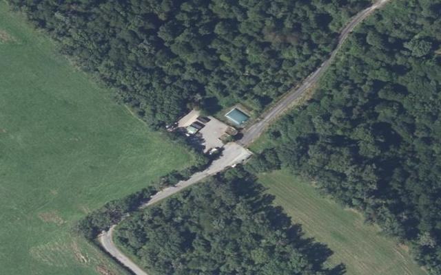 Vue aérienne — Mobi Déchetterie de Saint-Pardoux-les-Cards