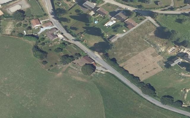 Vue aérienne — Déchetterie de Saint-Dizier-Masbaraud