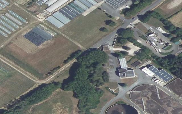 Vue aérienne — Déchetterie de Blois-Sud