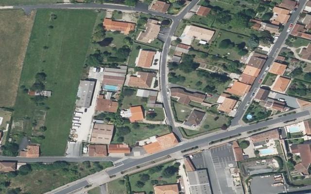 Vue aérienne — Déchetterie de Barbezieux