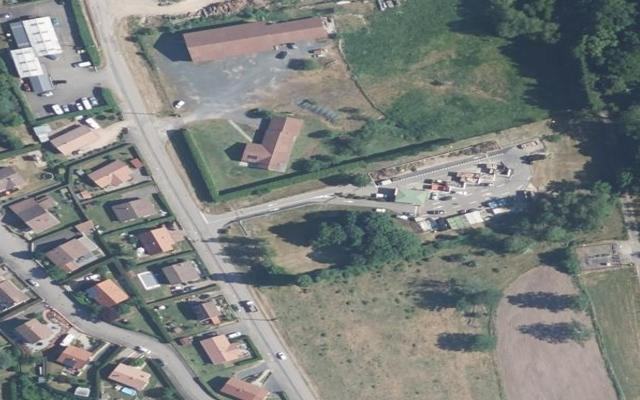 Vue aérienne — Déchetterie de la Haute-Meurthe - Anould