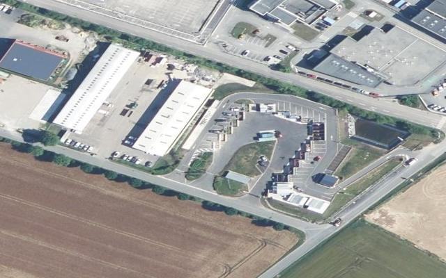 Vue aérienne — Déchetterie Saint Martin en Campagne
