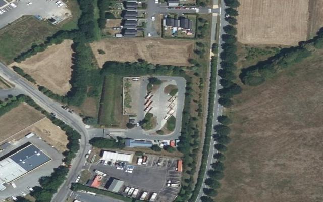 Vue aérienne — Déchetterie de Notre-Dame-de-Gravenchon