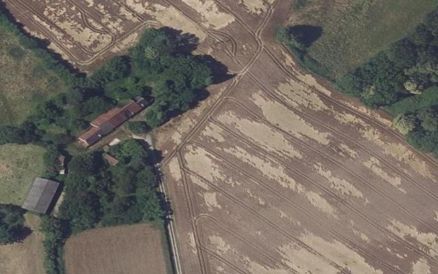 Vue aérienne — Déchetterie d'Aigurande