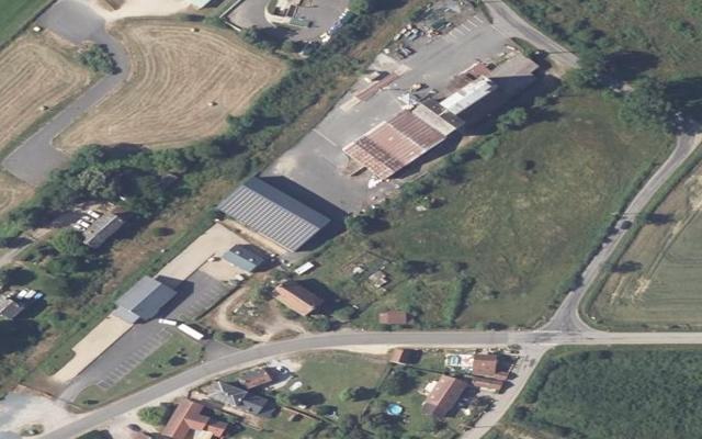 Vue aérienne — Déchetterie du Tronget