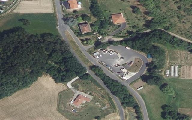 Vue aérienne — Déchetterie de Montaigut-le-Blanc