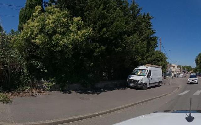 Vue depuis la rue — Déchetterie de Raphèle
