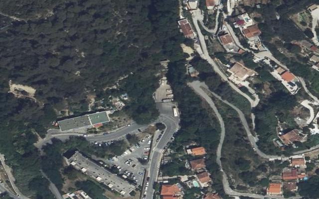 Vue aérienne — Déchetterie de Nice Nord