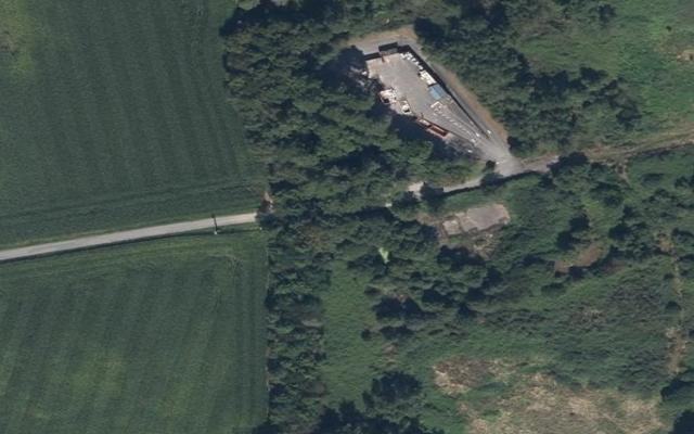 Vue aérienne — Déchetterie de Nivillac