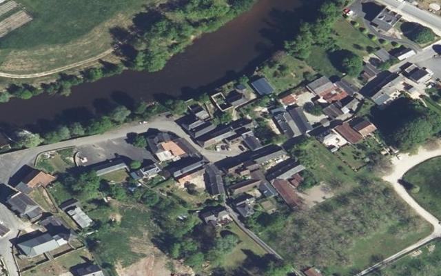 Vue aérienne — Déchetterie de Condat-sur-Vézère
