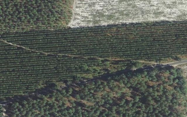 Vue aérienne — Déchetterie d'Onesse-et-Laharie