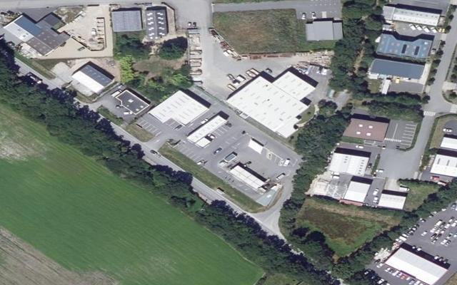 Vue aérienne — Déchetterie de Ploemeur