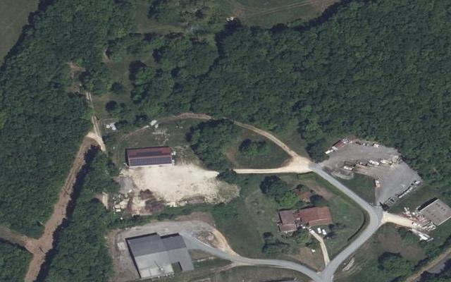 Vue aérienne — Déchetterie de Tournon-d'Agenais