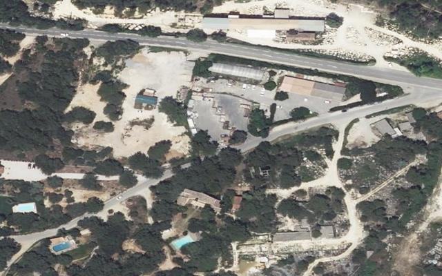Vue aérienne — Déchetterie de Rognes Ct2