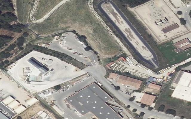 Vue aérienne — Déchetterie de Lambesc Ct2