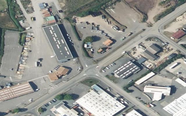 Vue aérienne — Déchetterie de St Hilaire de Riez