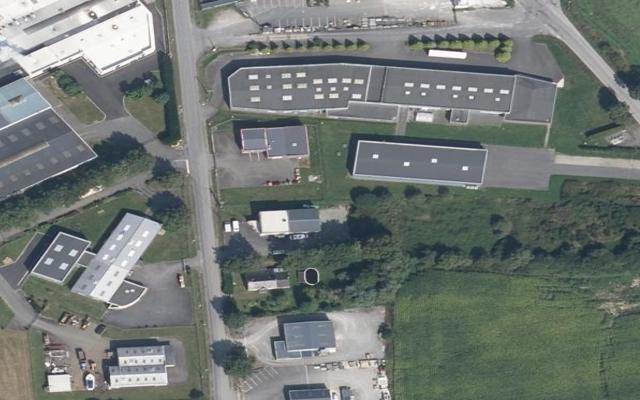 Vue aérienne — Déchetterie d'Allaire