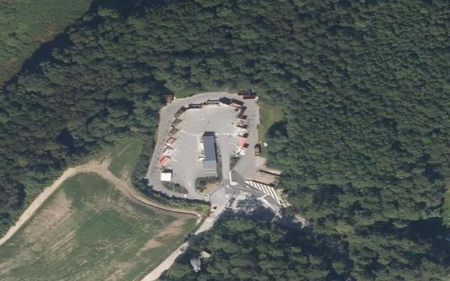 Vue aérienne — Déchetterie de Crach