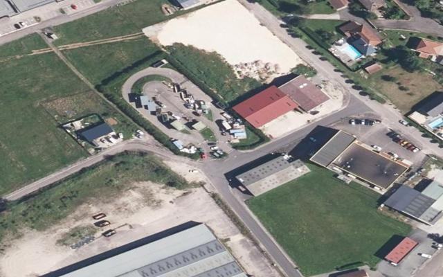 Vue aérienne — Déchetterie de Saint-Loup-sur-Semouse