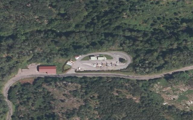 Vue aérienne — Déchetterie de Ternuay