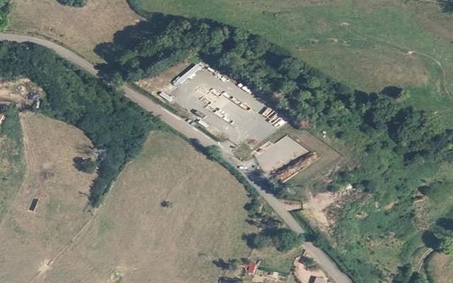 Vue aérienne — Déchetterie de La Clayette