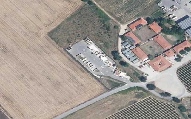Vue aérienne — Déchetterie de Saint-Aunès